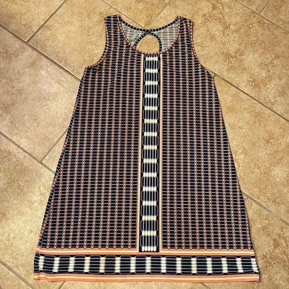 Multi colored polyester dress - Picture 1 of 4